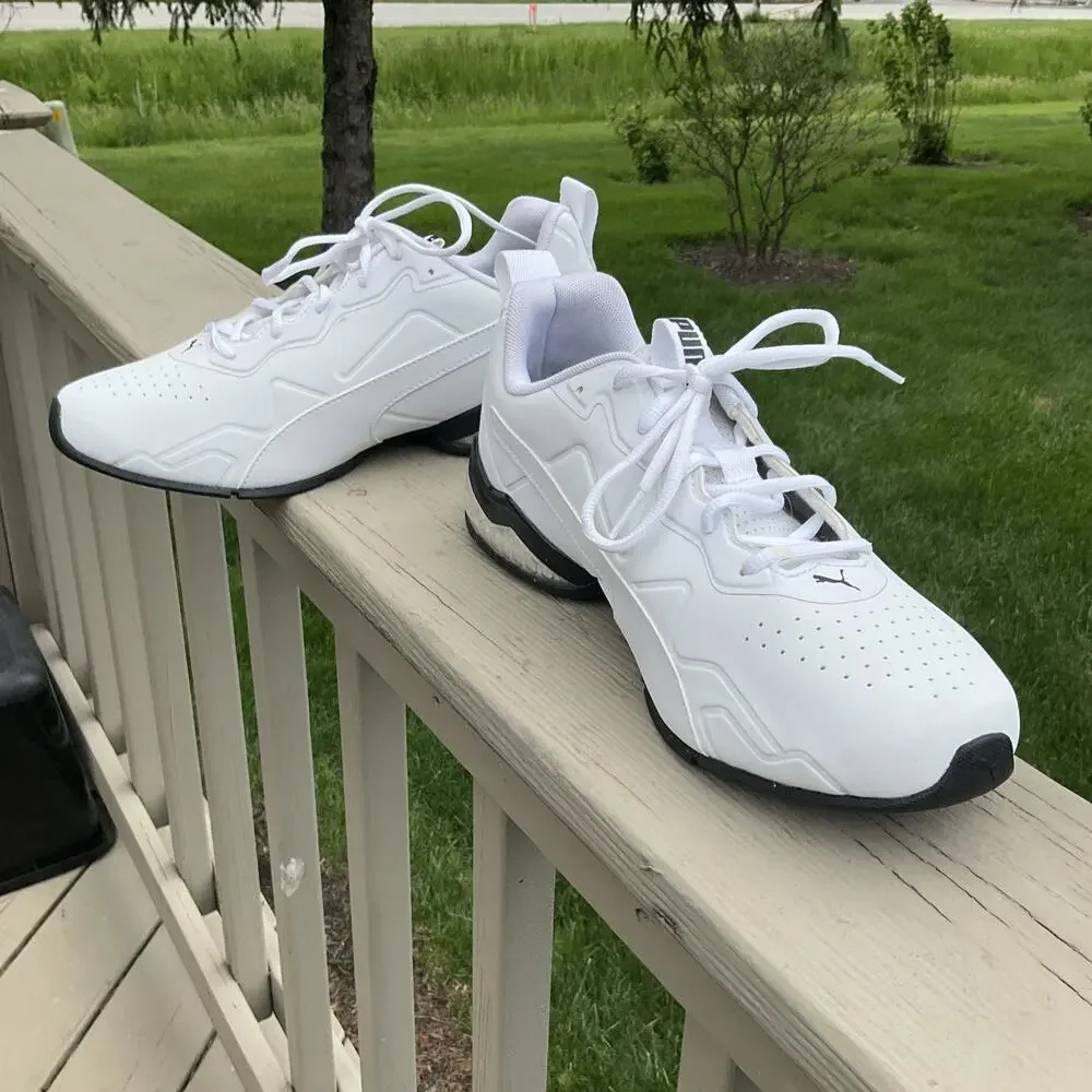 Puma‎ Cell Valiant Training Sneaker Puma White/black accents Puma size Men's 9.5